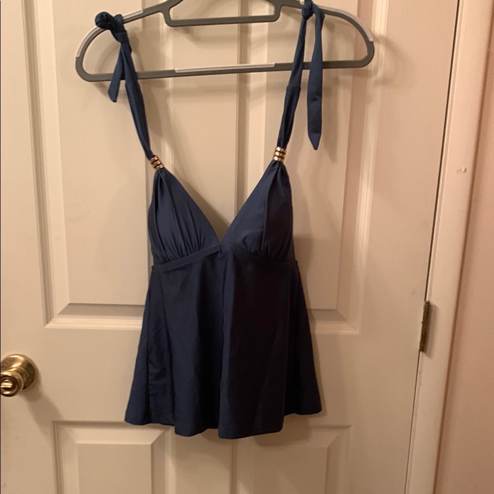 Mossimo Supply Co. Blue Bikini Top
